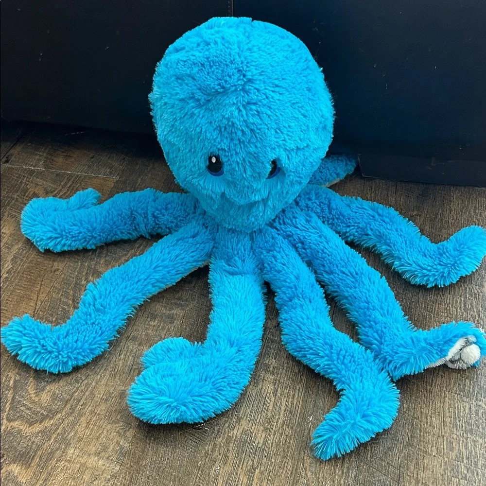 Wishpets Octavio Blue Plush Octopus Stuffed Animal 2019 Very‎ Soft